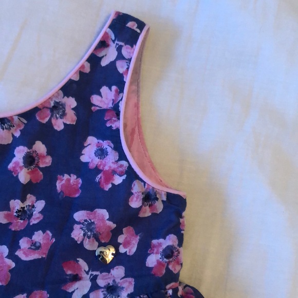 Armani Junior Floral Tank Dress - 4 - Picture 3 of 7